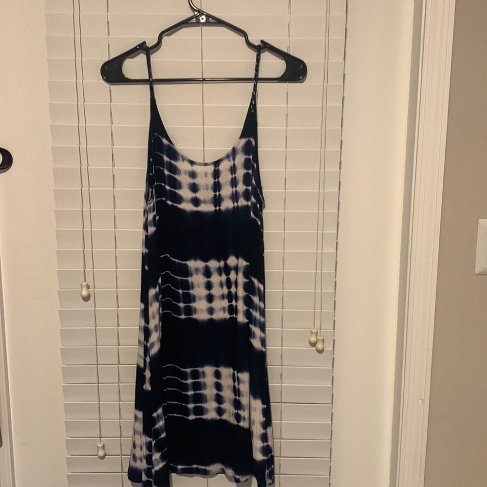 Tie dye sleeveless dress